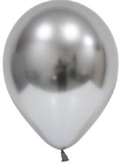Balon Krom Gümüş 4 Adet