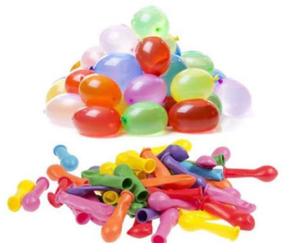 Balon Su Balonu Karışık Renkli 500 Adet - 0