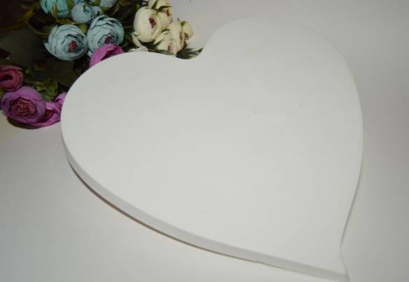 Büyük Kalp Tabanlık Kalıbı (30 cm) - 0