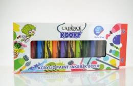 Cadence Kooky Akrilik Boya 12li Set