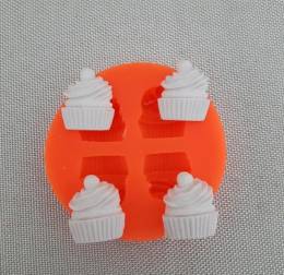 Dörtlü Cup Cake Kalıbı