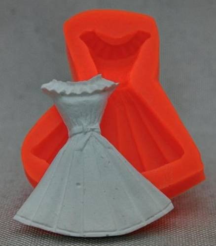Elbise Model 2 Sabun Kalıbı ve Kokulu Taş Kalıbı - 0