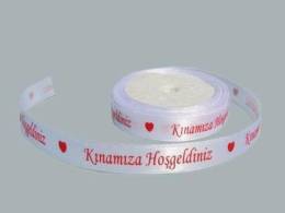 Kınamıza Hoşgeldiniz Baskılı Kurdele 10 Metre