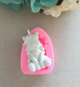 Marshmallow Unicorn Kokulu Taş Kalıbı