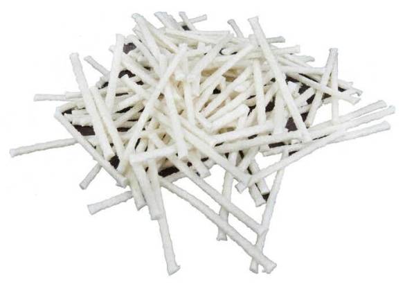 Mum İpi Fitil Hazır Kesilmiş 3 Cm 3333 Adet - 0