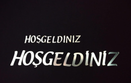 Pleksi Hoşgeldiniz Set