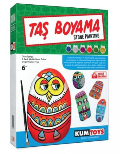 Taş Boyama Seti - 0