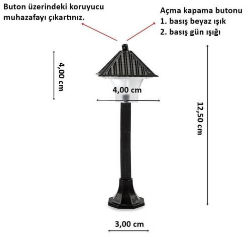 Teraryum Sokak Lamba 2 Renk 12 cm (Yeni) - 2